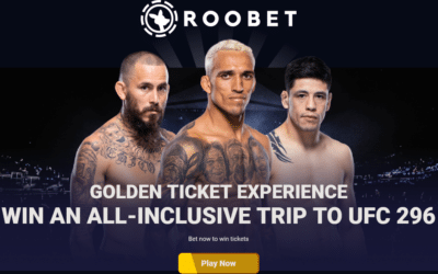 Win a GoldenTickettoWitness UFC LIVE!