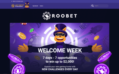 New welcome Roobet Casino Bonus